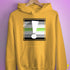Agender Pride Flag Exclamation Point Hoodie - Mustard